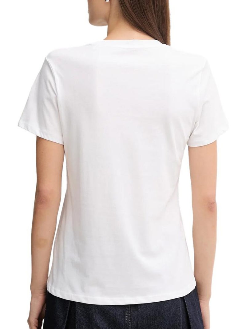 T-Shirt Femme Pepe Jeans Blanc - Kiabi