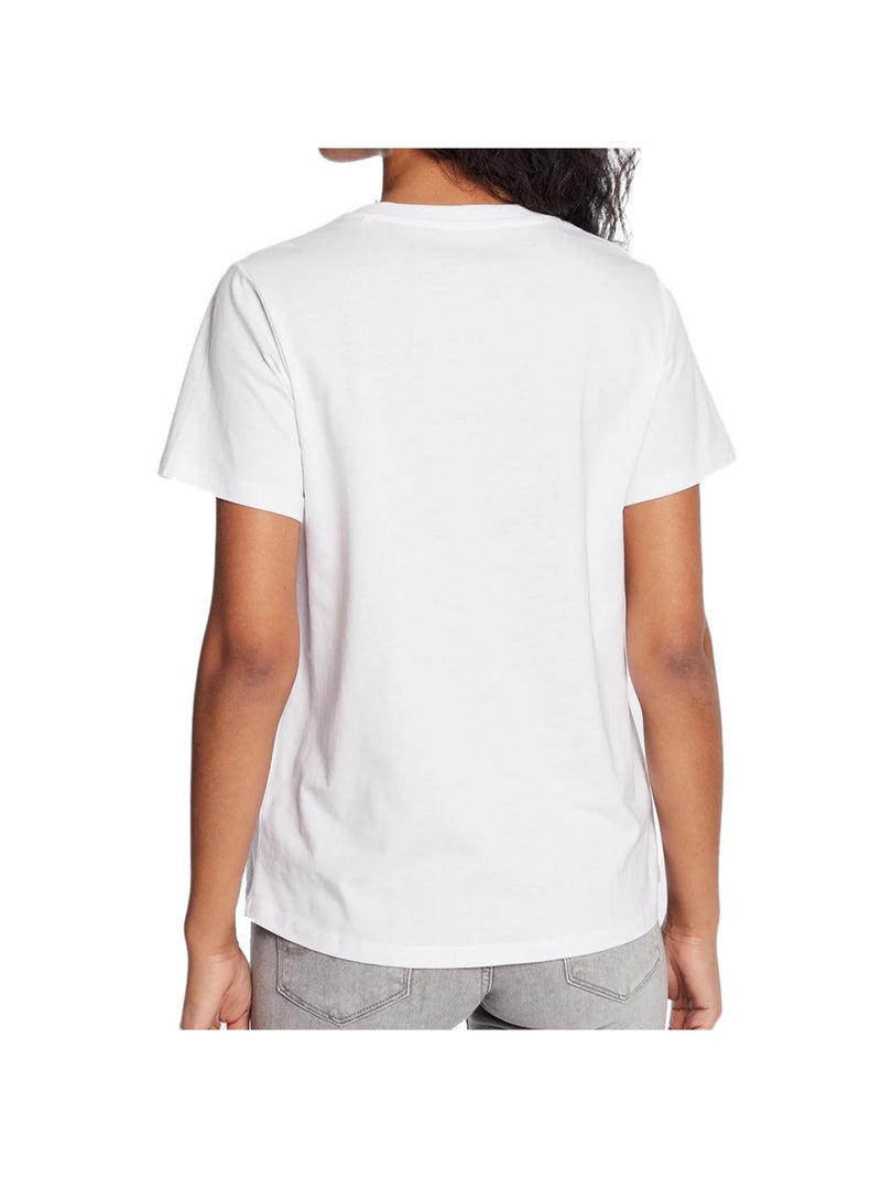 T-shirt Femme Pepe Jeans Blanc - Kiabi