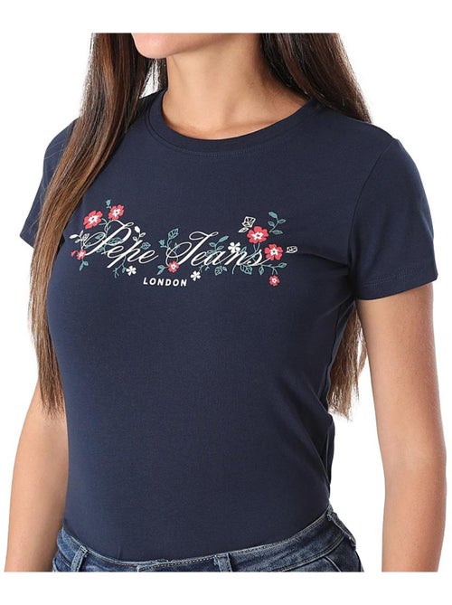 T-shirt femme pepe jeans - Kiabi