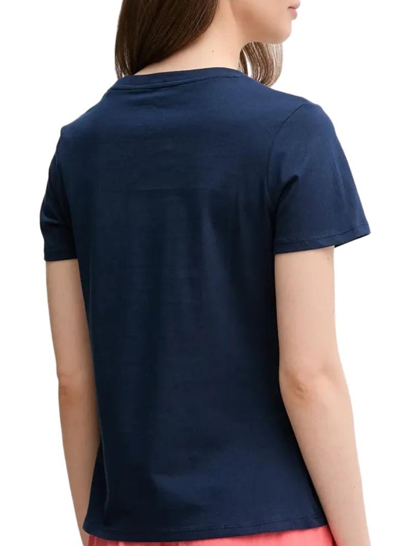 T-shirt Femme Pepe jeans Bleu marine - Kiabi