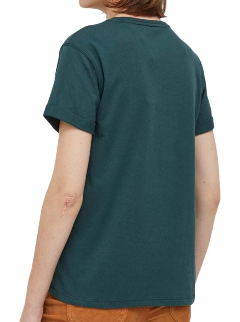 T-shirt Femme Pepe Jeans Bleu - Kiabi