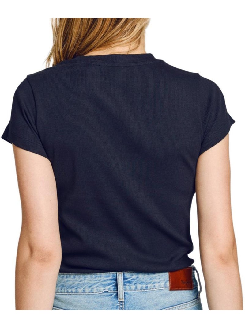 T-Shirt Femme Pepe jeans Bleu - Kiabi