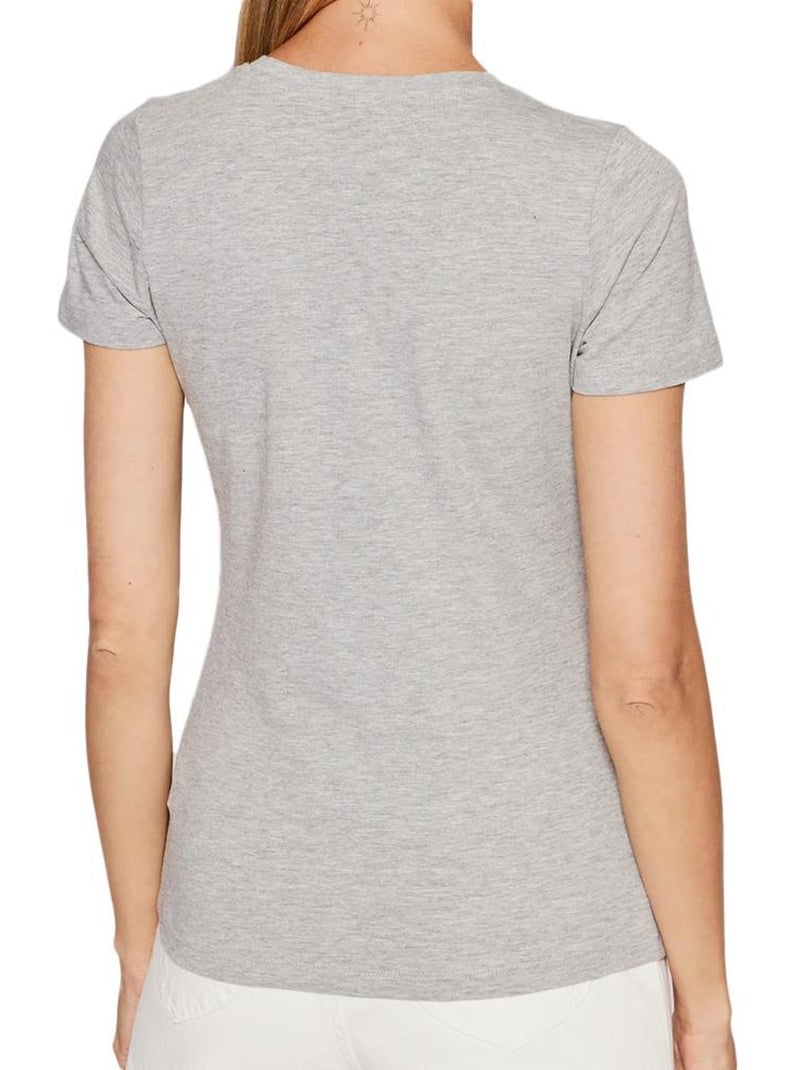 T-shirt Femme Pepe Jeans Gris - Kiabi