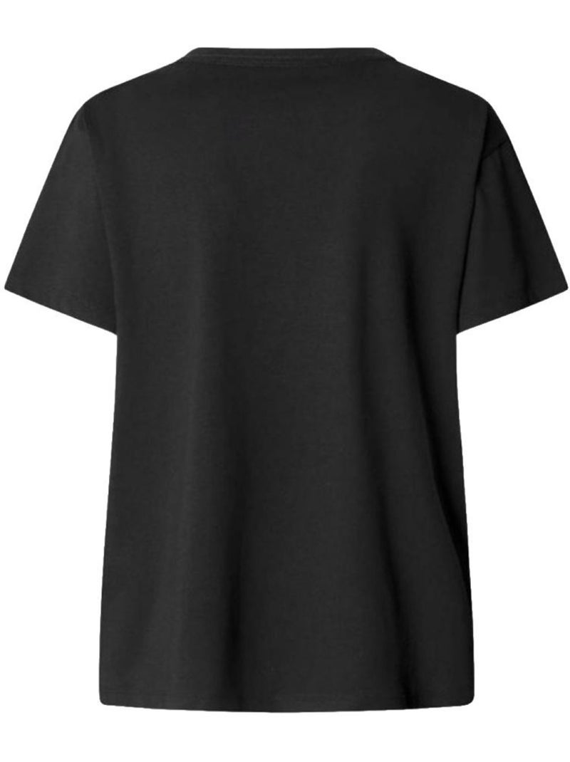 T-shirt femme pepe jeans Noir - Kiabi