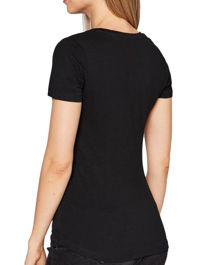T-shirt Femme Pepe Jeans Noir - Kiabi