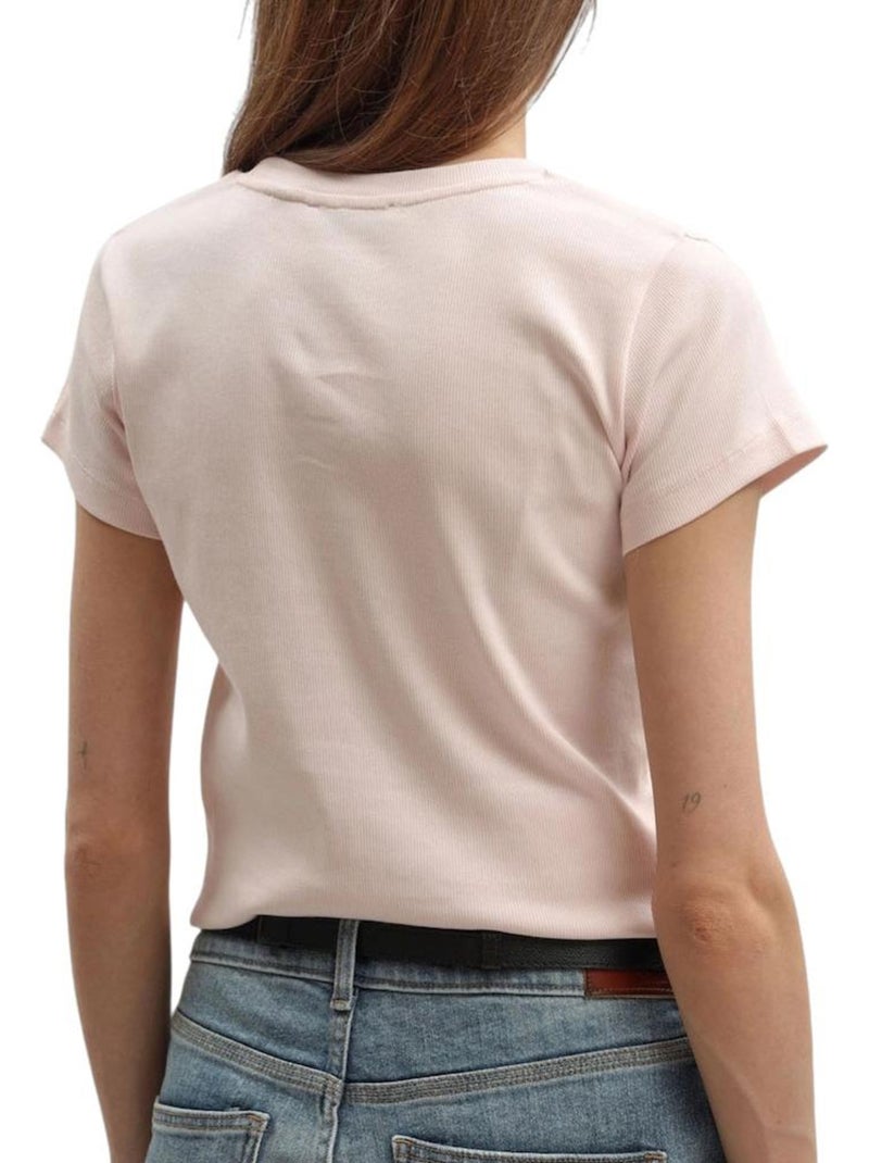 T-Shirt Femme Pepe jeans Rose - Kiabi