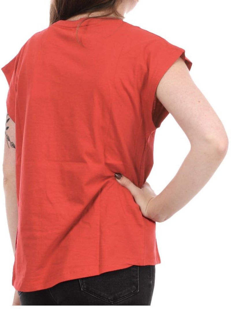 T-shirt femme pepe jeans Rouge coquelicot - Kiabi