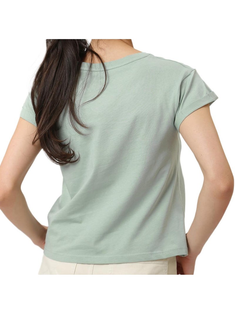 T-shirt femme pepe jeans Vert - Kiabi