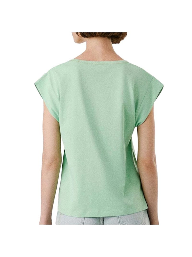 T-shirt Femme Pepe Jeans Vert - Kiabi