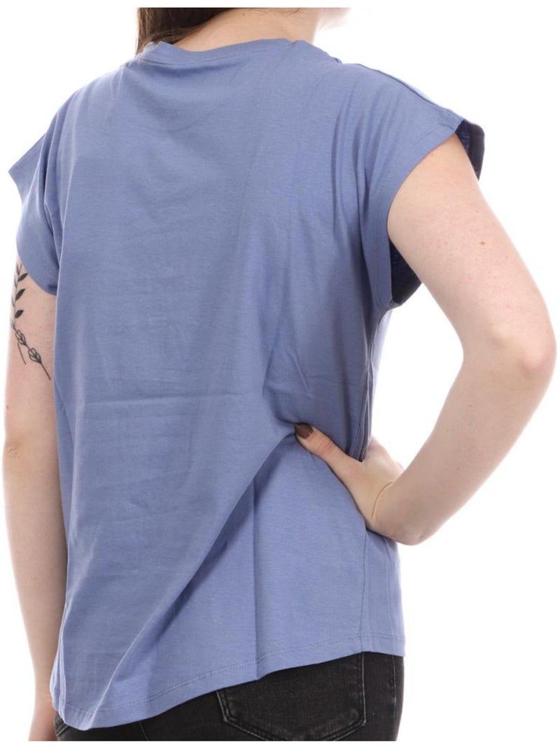 T-shirt Femme Pepe Jeans Violet - Kiabi