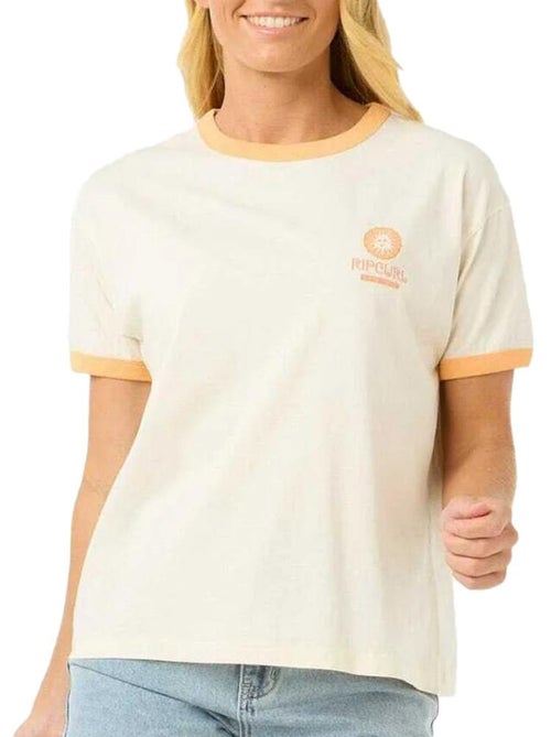 T-Shirt  Femme Rip Curl Carlos Ringer - Kiabi