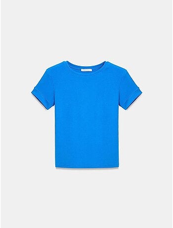 T-shirt femme slim à col rond dilvin