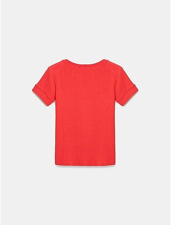 T-shirt femme slim à col rond dilvin