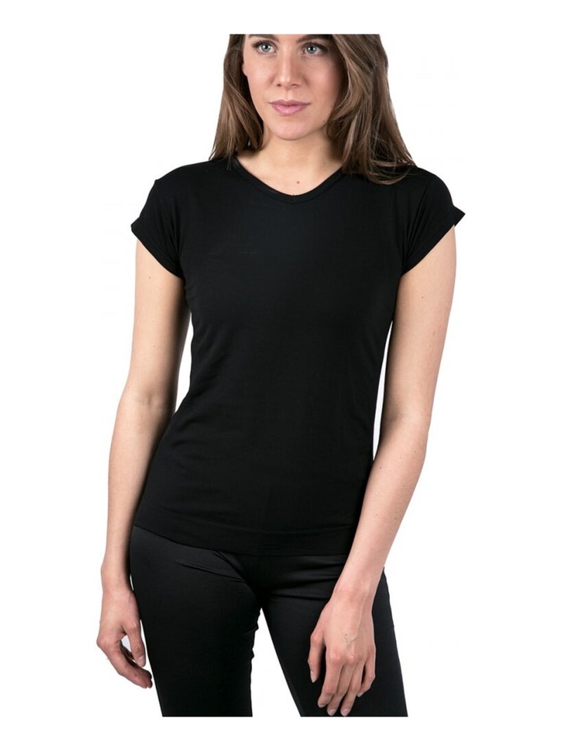 T shirt femme sport Carrera Noir - Kiabi