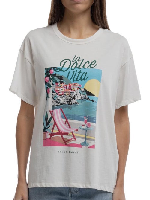 T-Shirt Femme Teddy Smith - Kiabi