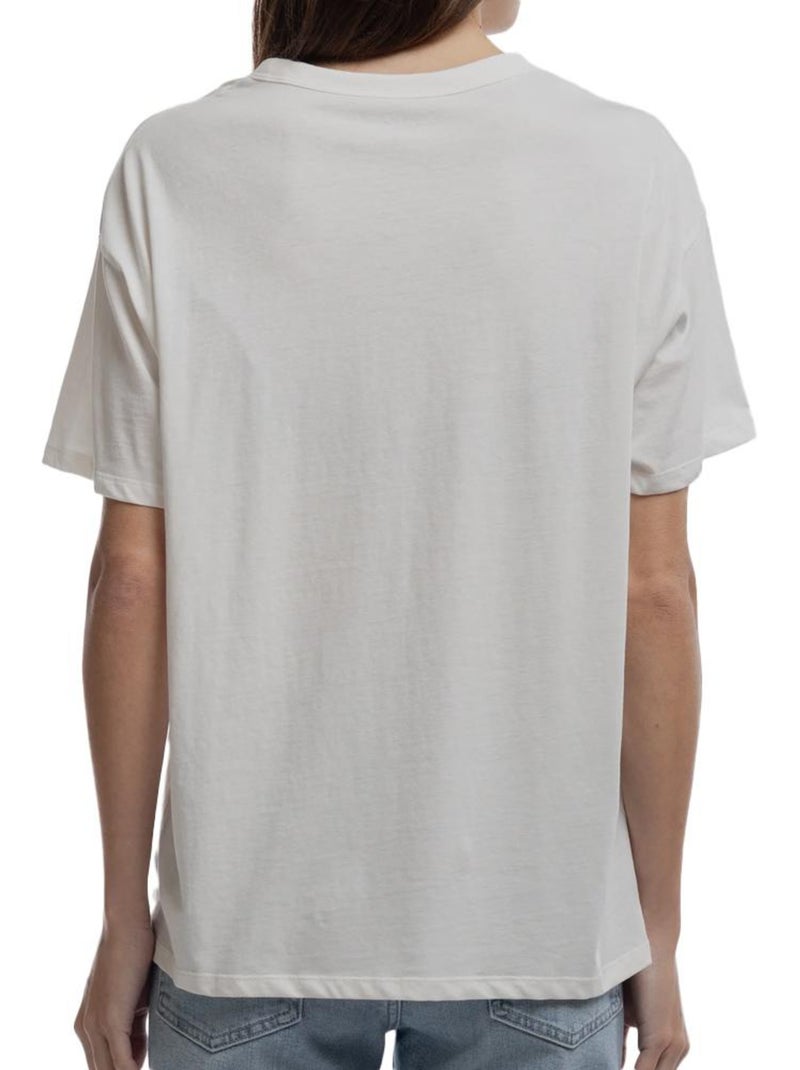T-Shirt Femme Teddy Smith Blanc - Kiabi