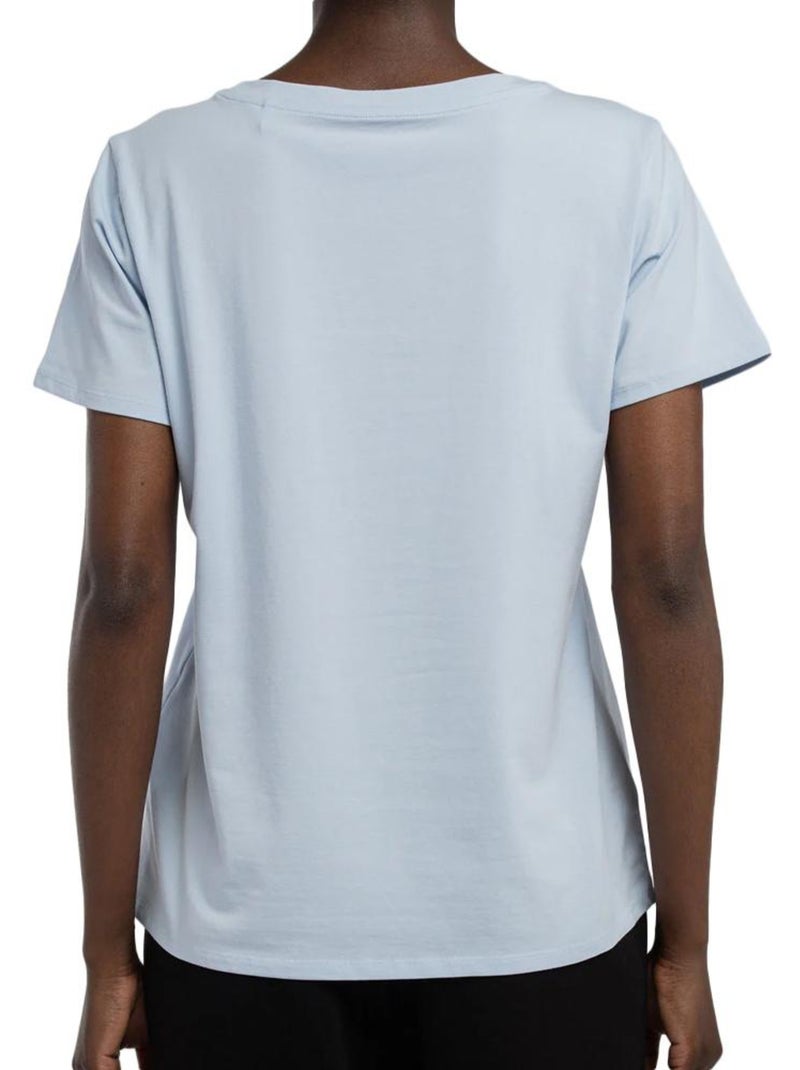 T-shirt femme teddy smith Bleu ciel - Kiabi