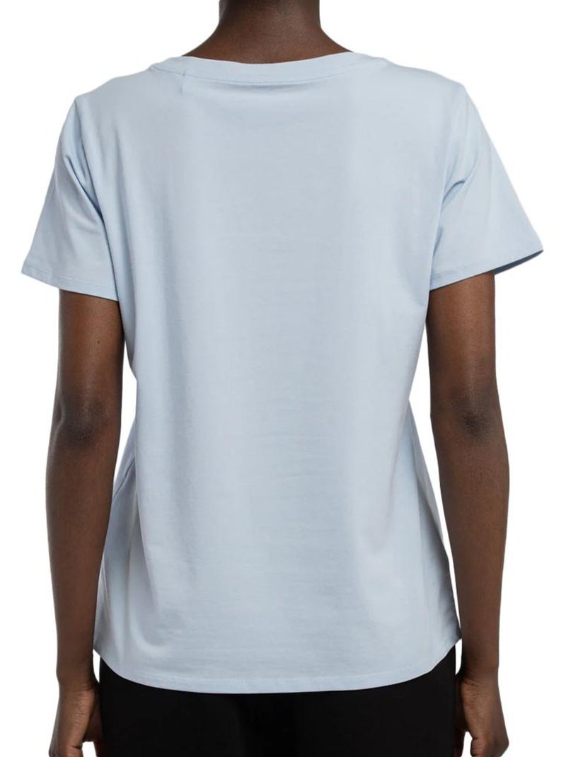 T-Shirt Femme Teddy Smith Bleu clair - Kiabi