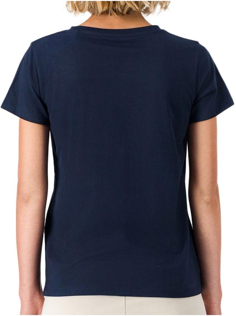T-shirt femme teddy smith Bleu marine - Kiabi
