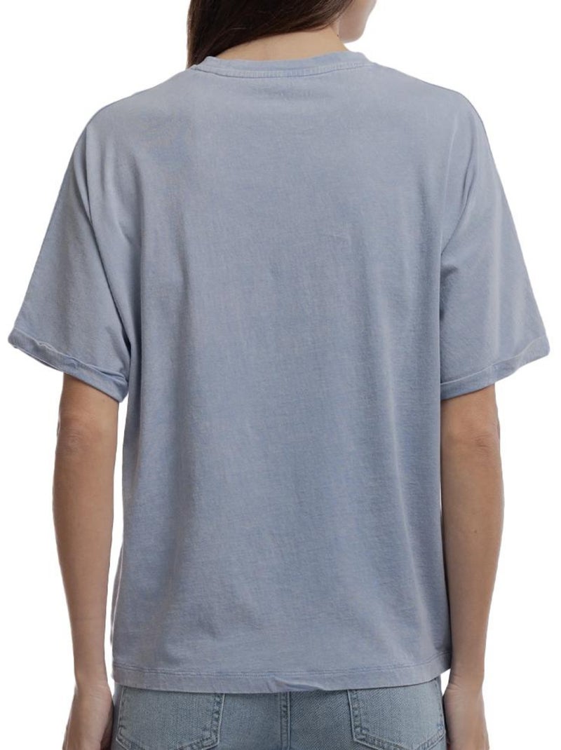T-shirt femme teddy smith Bleu - Kiabi