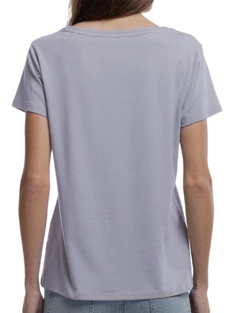 T-shirt femme teddy smith Bleu - Kiabi