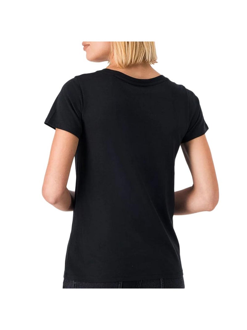 T-shirt Femme Teddy Smith Noir - Kiabi