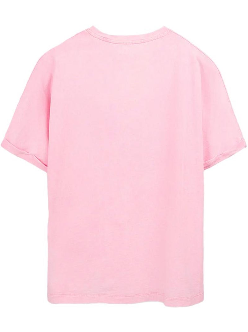 T-shirt femme teddy smith Rose - Kiabi
