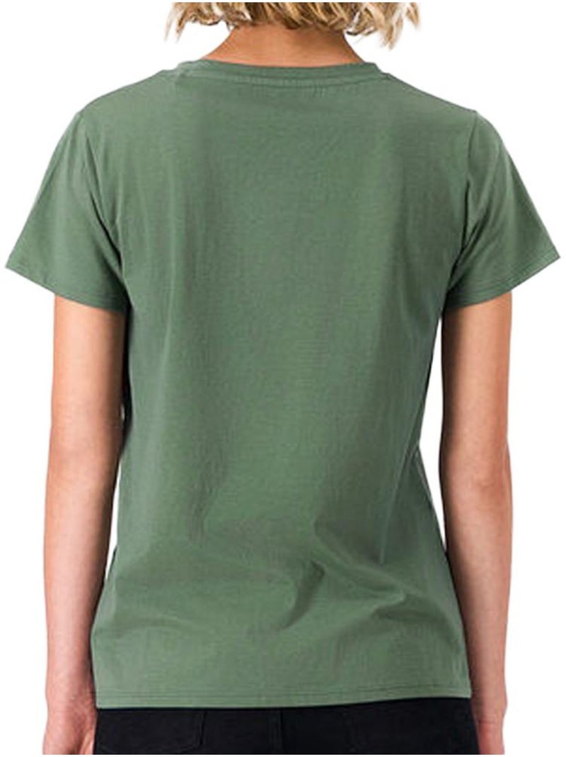 T-shirt Femme Teddy Smith Vert - Kiabi
