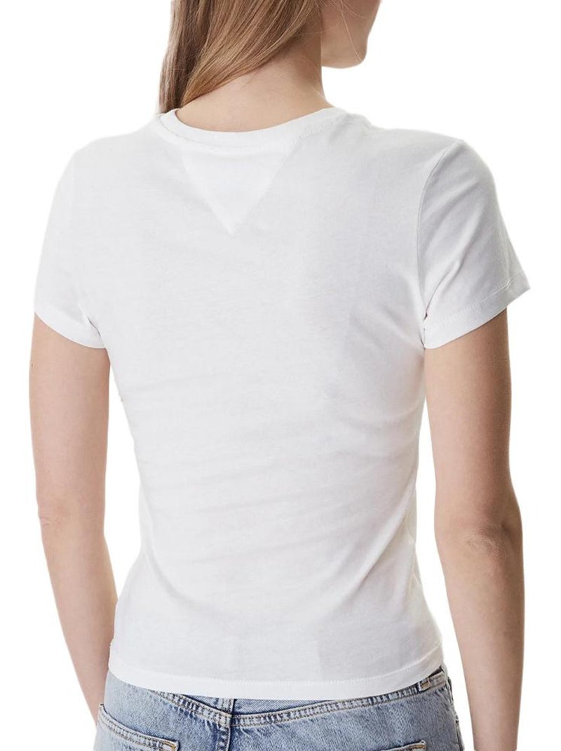 T-shirt femme tommy hilfiger Beige - Kiabi