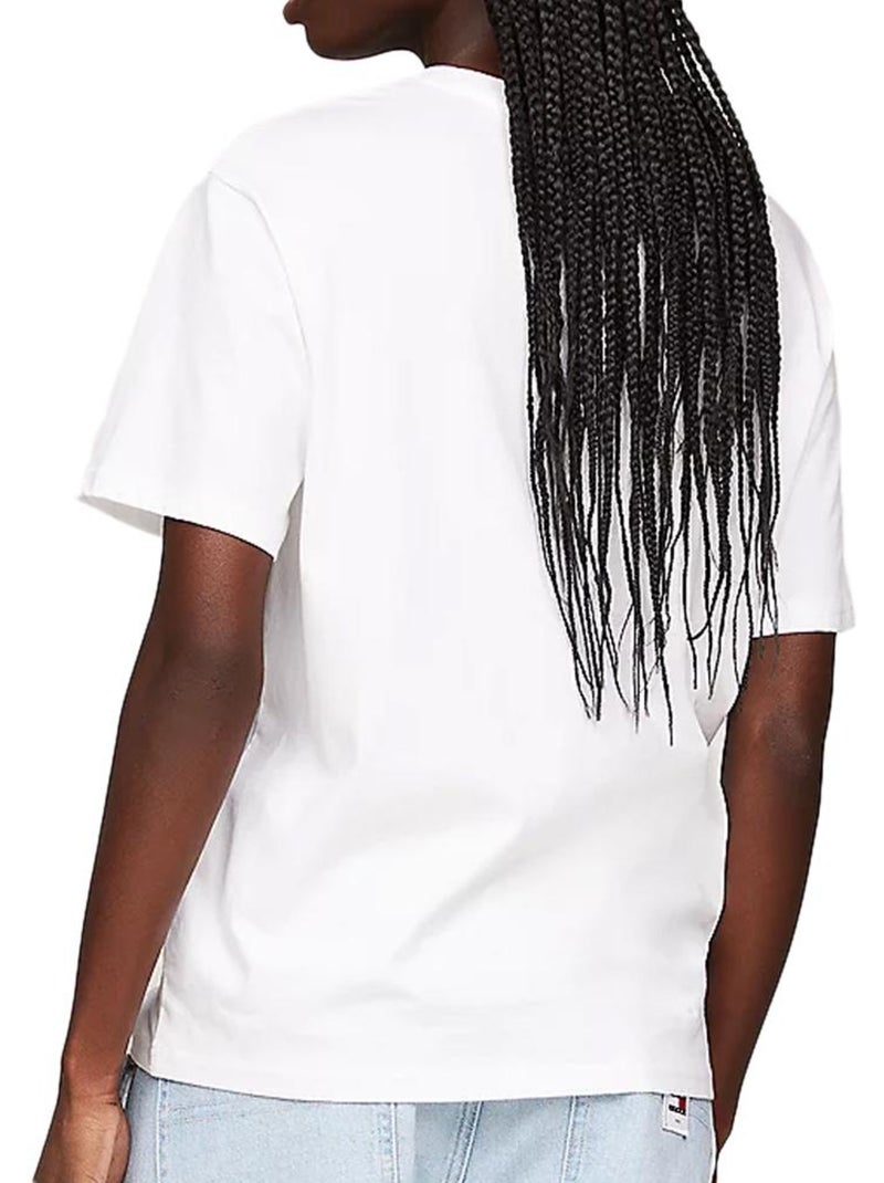 T-shirt Femme Tommy Hilfiger Blanc - Kiabi