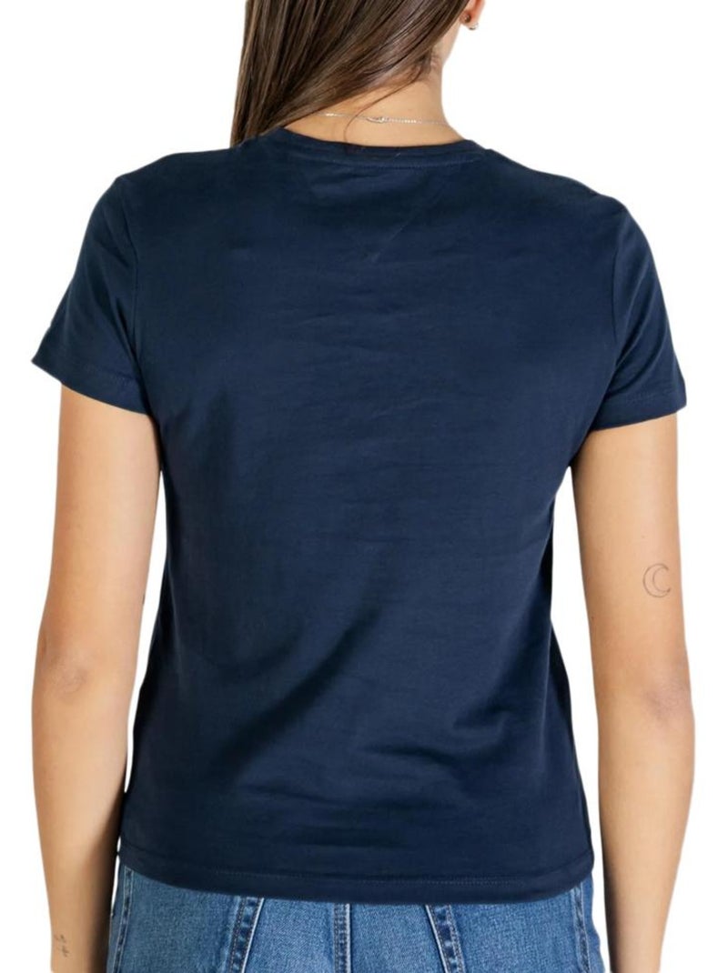 T-shirt Femme Tommy Hilfiger Bleu marine - Kiabi