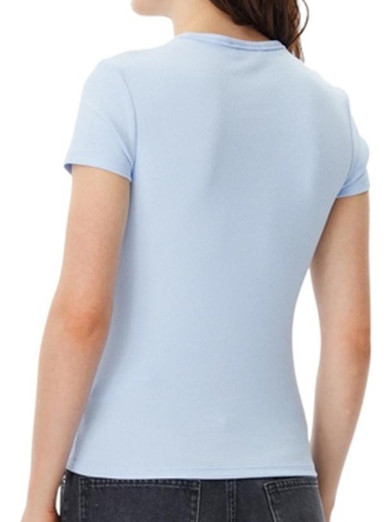 T-Shirt Femme Tommy Hilfiger Bleu - Kiabi