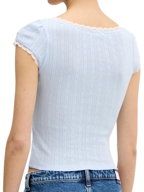 T-shirt femme tommy hilfiger - Kiabi