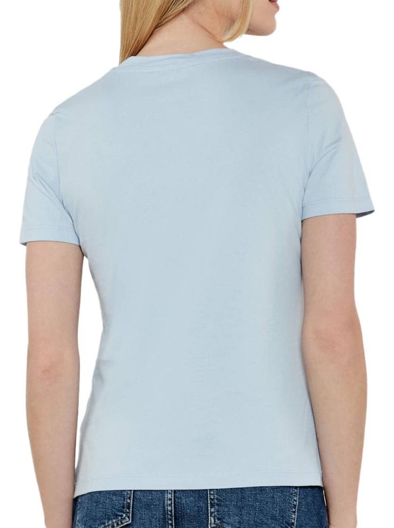T-Shirt Femme Tommy Hilfiger Bleu - Kiabi
