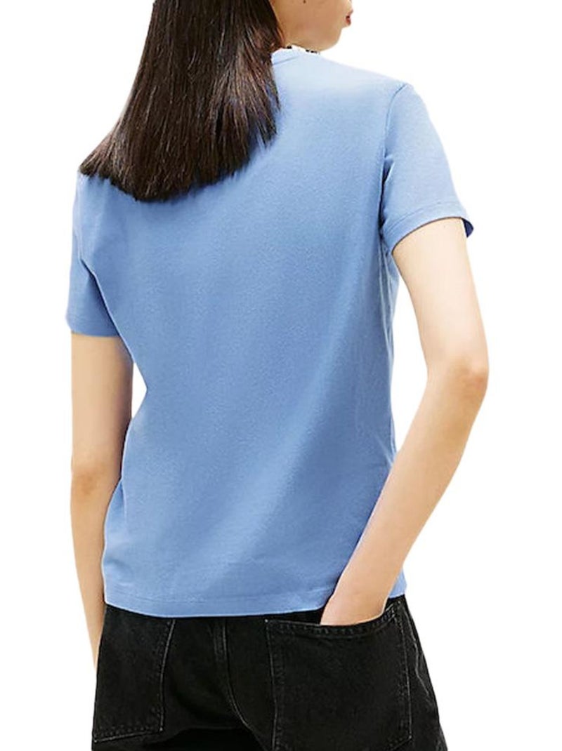 T-Shirt Femme Tommy Hilfiger Bleu - Kiabi