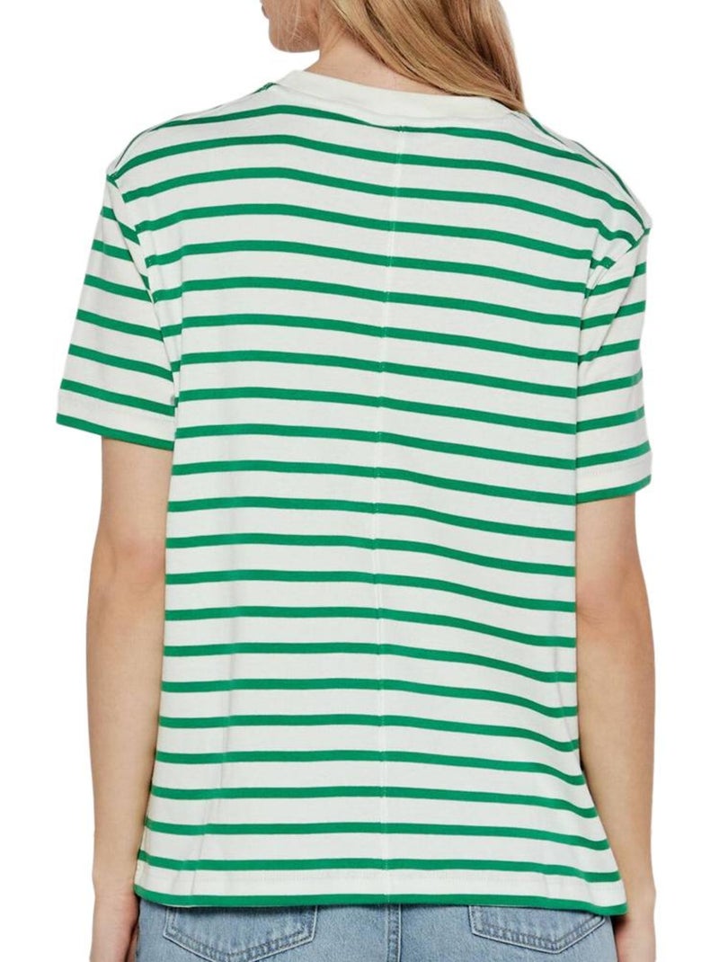 T-shirt Femme Tommy Hilfiger Ecru - Kiabi