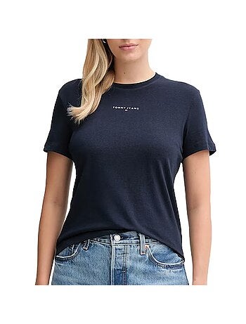 T-Shirt Clair Femme Tommy Hilfiger Linear