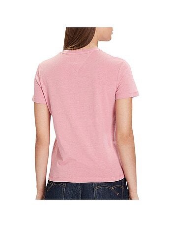 T-Shirt Clair Femme Tommy Hilfiger Linear