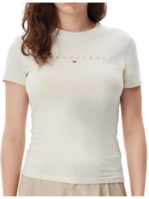 T-shirt Femme Tommy Hilfiger Night Navy - Kiabi