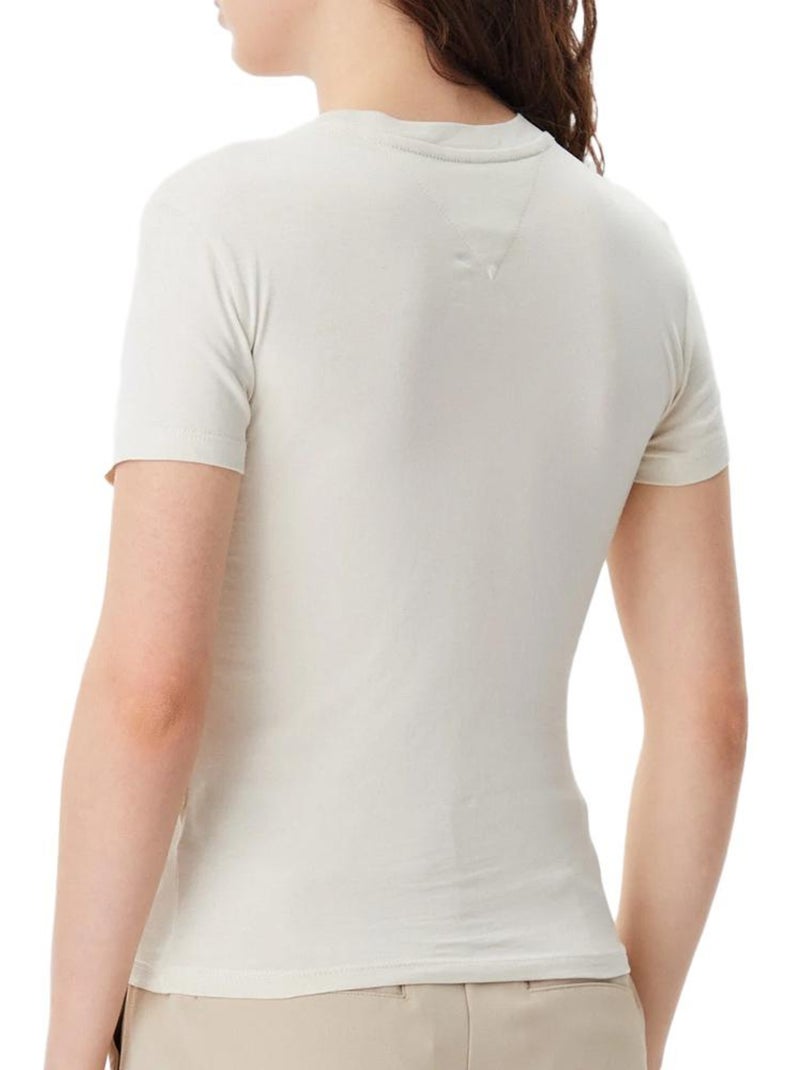 T-shirt Femme Tommy Hilfiger Night Navy Beige - Kiabi