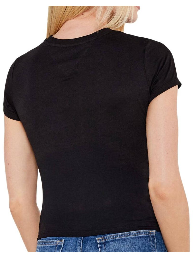 T-Shirt Femme Tommy Hilfiger Noir - Kiabi
