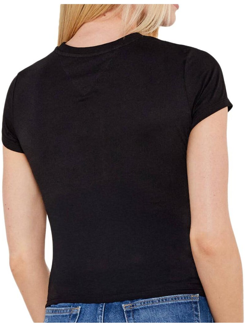T-Shirt Femme Tommy Hilfiger Noir - Kiabi