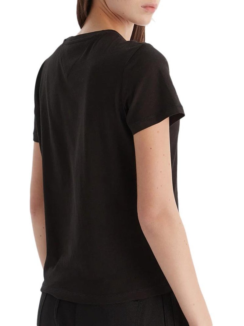 T-Shirt Femme Tommy Hilfiger Noir - Kiabi