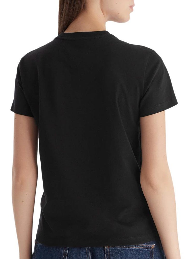 T-Shirt Femme Tommy Hilfiger Noir - Kiabi