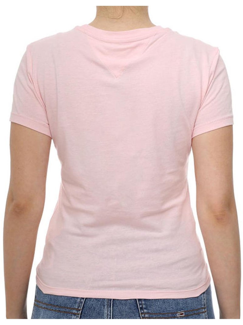 T-shirt Femme Tommy Hilfiger Rose - Kiabi