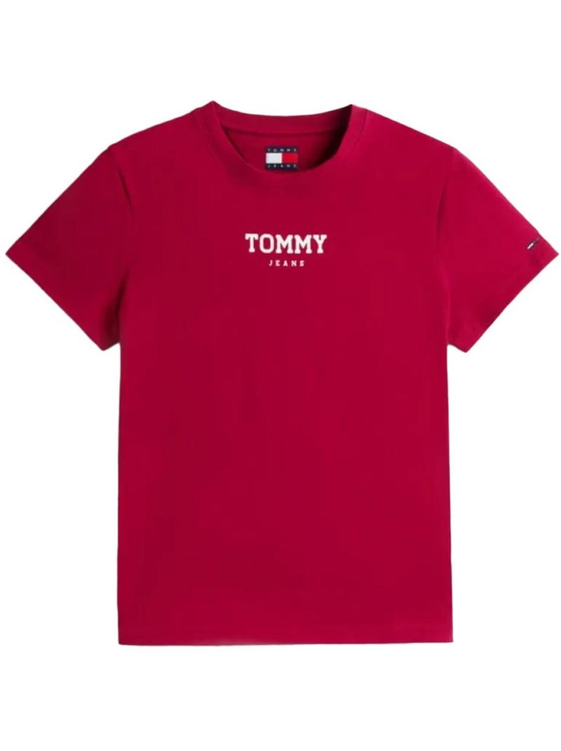 T-Shirt Femme Tommy Hilfiger Rouge - Kiabi