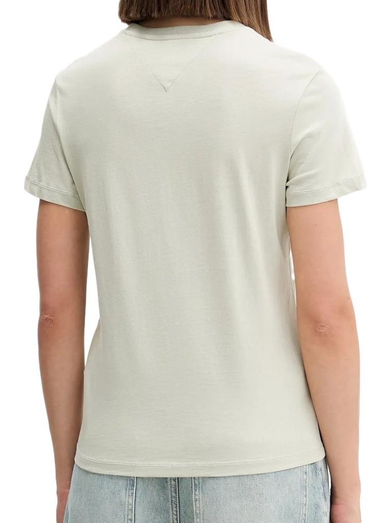 T-shirt femme tommy hilfiger Vert - Kiabi