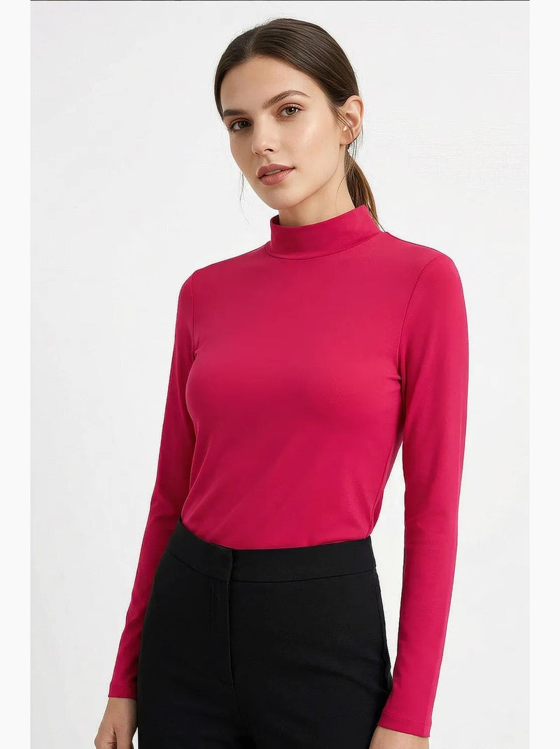 T-shirt femme tommy Magenta - Kiabi