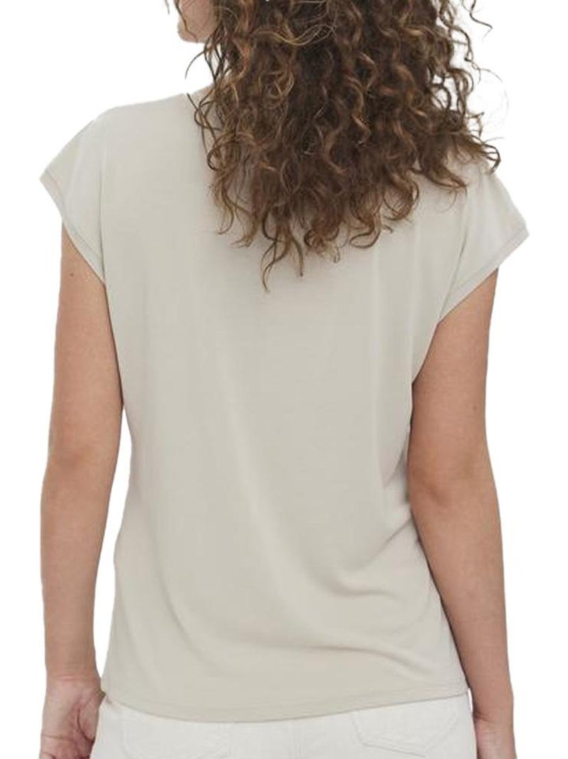 T-shirt femme vero moda Beige - Kiabi