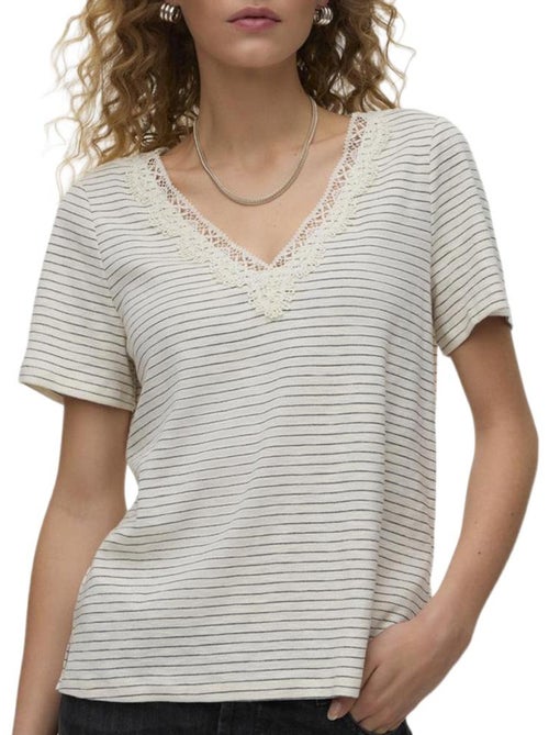 T-Shirt Femme Vero Moda - Kiabi